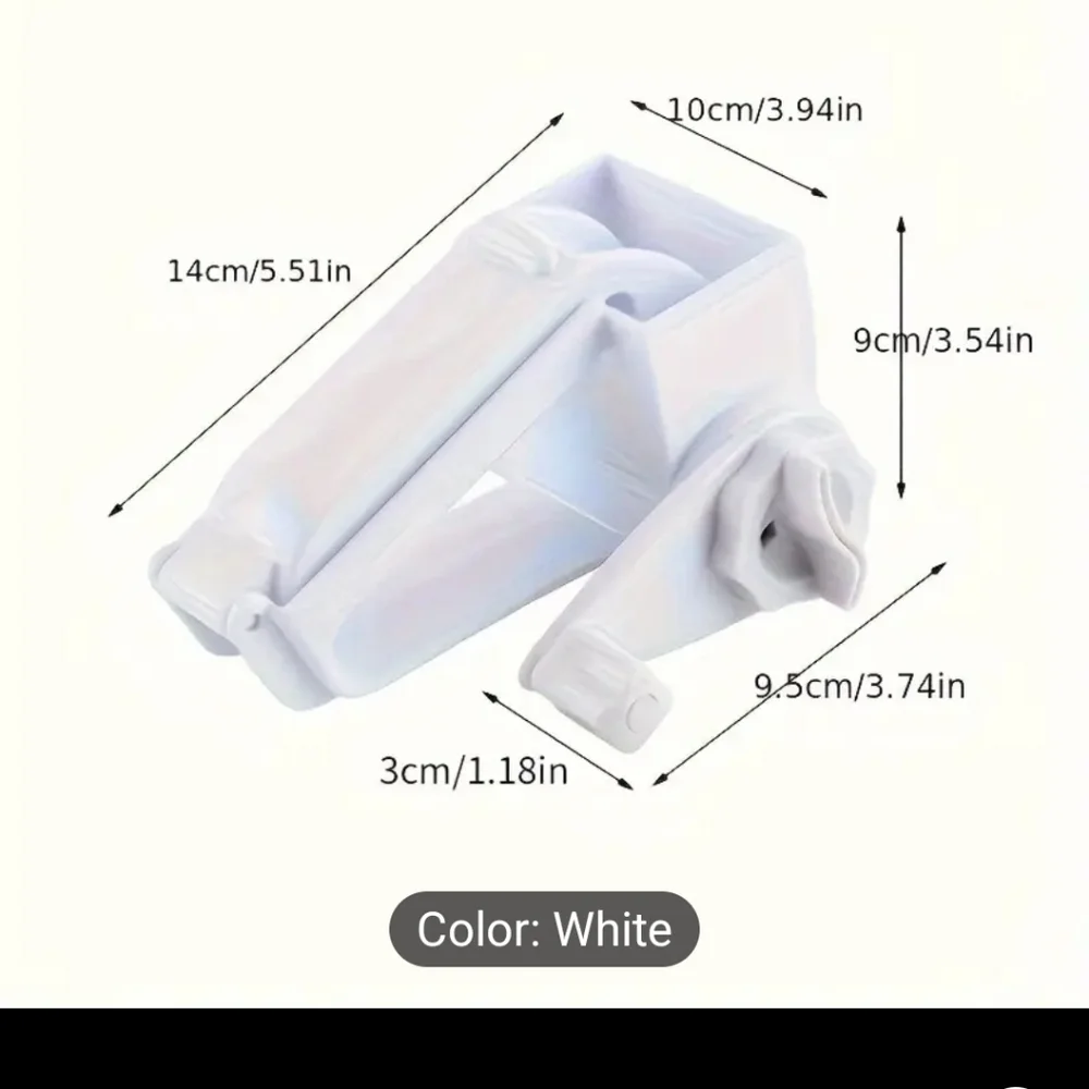 Brand new white plastic grater.  Easy use. Easy clean